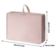 thumbnail image 3 of Bolsa de transporte de gran capacidad para ropa y ropa interior - Organizador de 40x30x18cm con compresión, rosa/beige/gris/azul, 3 of 6