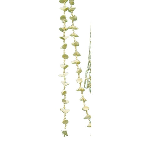 Christmas Tree Garland - Beachcombers Clamrose and Nassa Christmas Tree Garland Natural Shells 9 Foot