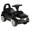 thumbnail image 2 of Aosom Kids Ride On Push Car, Foot-to-Floor Walking Sliding Toy Car for Toddler with Working Horn, Music, Headlights and Storage, Black, 2 of 9