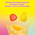 thumbnail image 3 of Peelerz Assorted Peelable Gummy – Tropical Peeling Candy Variety Pack | Mango, Lychee & Pineapple | 24 Individual Packs (608g) | Fun, Chewy & Shareable Treat, 3 of 5