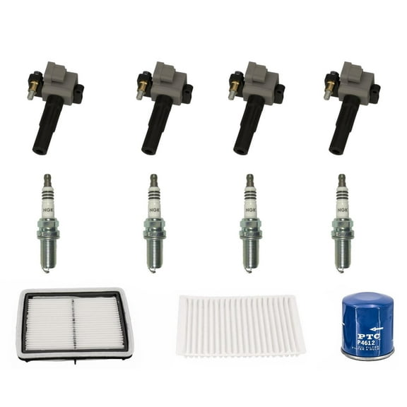 Direct Ignition Coils Spark Plugs Filters Tune Up for 05-09 Subaru Outback Turbo