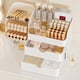 thumbnail image 4 of Organizador de maquillaje KQJS con cajones de gran capacidad blanco, 4 of 7