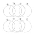 thumbnail image 4 of CRILSTYLEO 8Pcs Ukulele Strings White Nylon For Soprano Ukulele With Durable And Replaceable Properties 4.32X4.32X0.39in, 4 of 8