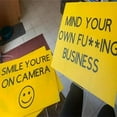 thumbnail image 6 of Vibe Ink 24” x 18” Blank Yellow Yard Signs for Garage Sale, Open House, Political, 5 Count, 6 of 6