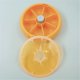 thumbnail image 5 of Kearding Contenedor giratorio para pastillas de 7 días, caja divisora ​​de pastillas de limón, organizador de pastillas, caja de medicinas, Almacenamiento y organización del hogar naranja Kearding JJ22268-02, 5 of 5