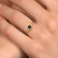 thumbnail image 4 of Gem Stone King 14K Yellow Gold Green Mystic Topaz Engagement Ring for Women | 0.55 Cttw | Round 5MM | Gemstone November Birthstone | Size 5, 4 of 6