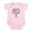 Petal Pink, variant on CafePress - Lift Weights Like My Daddy Body Suit - Baby Light Bodysuit, Size Newborn - 24 Months