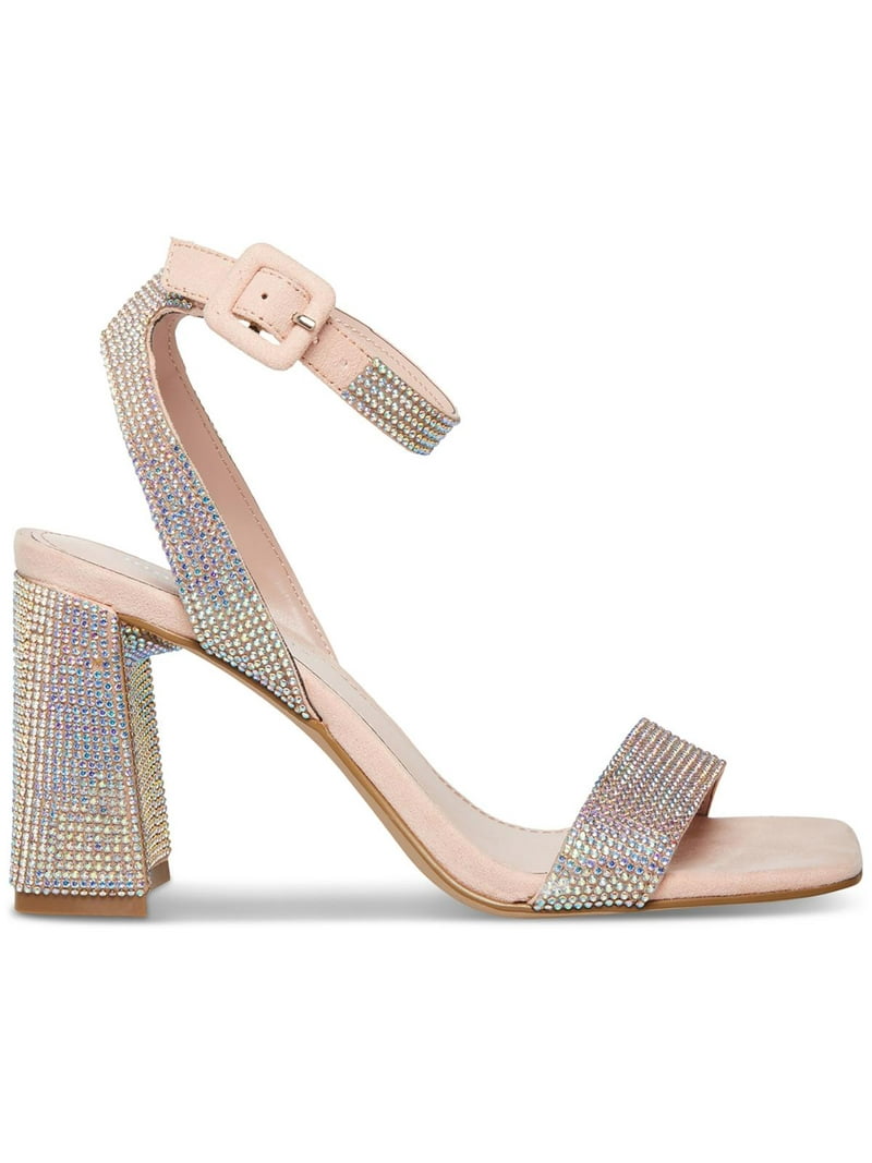 Madden Girl Womens Winnii Rhinestone Dressy Slingback Heels