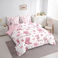 thumbnail image 3 of Feelyou Western Cowgirl Bedding Comforter Set 7pcs, Bow-tie Boot Stars King Bedding Sets, 3 of 8