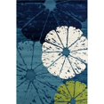 thumbnail image 1 of Art Carpet 841864117219 4 x 6 ft. Seaport Collection Citrus Slice Woven Area Rug, Blue, 1 of 1
