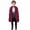 Wine, variant on Big Kids Four-Piece Outfit King Stage Performance Graphic Tops Pants And Blet Cape Big Boy Outfits Kids Clothes Size 9-10T
