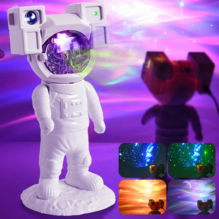 

THRENS Astronaut Galaxy Projector with 360°Adjustable Head Astronaut Sky Projection Lamp 4 Modes Nebula Starry Lights USB Astronaut Galaxy Projector for Baby Adults Bedroom Gaming Room
