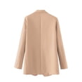 thumbnail image 5 of Baberdicy Blazer Jackets for Women, Women's Casual Suit Jackets Suit Long Sleeve Lapel Open Front Business Office Jackets Womens Blazer Khaki, 5 of 8