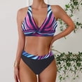 thumbnail image 1 of Cameland Women Summer Plus Size Printing Swimsuit Bikini Split Swimsuit Suit, 1 of 6