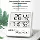 thumbnail image 5 of LCD DIGITAL INTERIOR PARED COLGAR TEMPERATURA HUMEDER METER HOME OFICINA DE OFICINA HOTELICIO TERMÓMETRO HYGRÓMÉTICO Suministros para el hogar sin retroiluminado Jumpingount HA010478-01B, 5 of 6