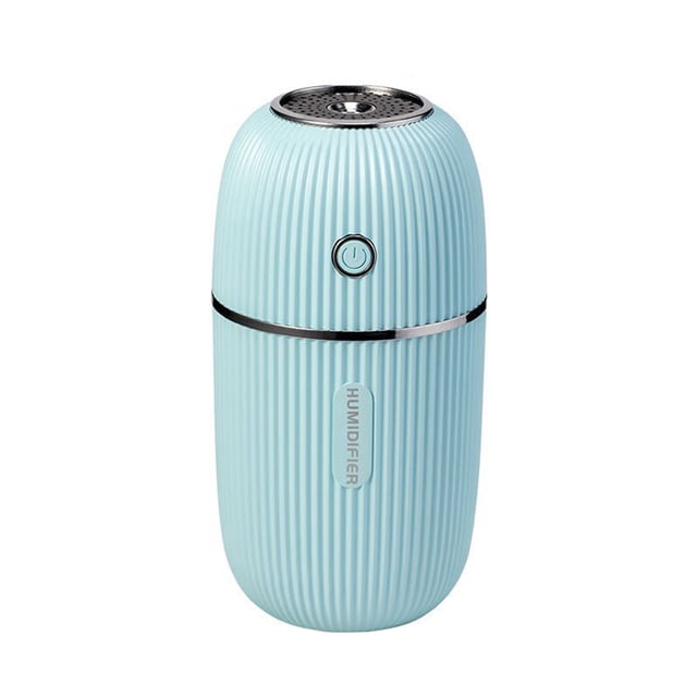 Humidificador Oficina en casa Difusor de niebla de escritorio 3W 300ml Pulverizador de niebla del humidificador USB del coche, Azul sidaley HA005317-03B