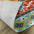 thumbnail image 5 of Ambesonne Tribal Place Mats Set of 4, Love and Adventure Aztec, Standard Size, Scarlet Mustard Blue, 5 of 6