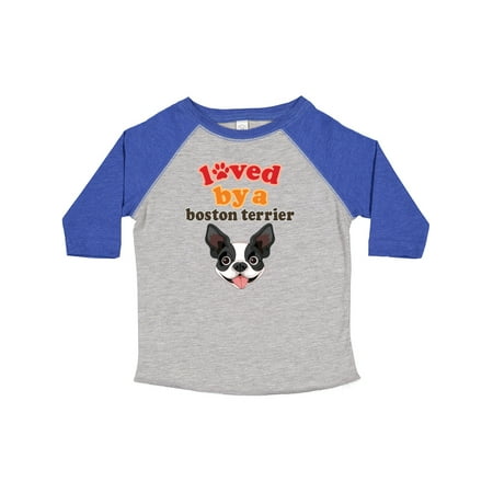 

Inktastic Boston Terrier Dog Gift Gift Toddler Toddler Girl T-Shirt