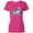 Hot Pink, variant on Inktastic Auntie-saurus Cute Brontosaurus Family Women's T-Shirt