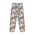 thumbnail image 5 of Xecao Tropical Leaves Men's Straight Lounge Pajama Pants: The Ultimate in Comfortable Sleepwear, 5 of 9