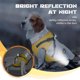 thumbnail image 5 of Ropa para perros acolchada de algodón con anilla en forma de D en la espalda Ropa reflectante para perros MFZFUKR BST2000239-4, 5 of 5