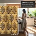 thumbnail image 5 of Oriental Furniture 6 ft. Tall Gold Leaf Orchard Canvas Room Divider - 3 Panel, 5 of 7