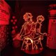 thumbnail image 2 of Banana Fish Ash Lynx Eiji Okumura Lámpara de anime 3d Acrílico Led Touch 7 colores Luces nocturnas para niños Dormitorio de niños Lámpara de mesita de noche Regalo de Navidad Feliz Sencillez, 2 of 4