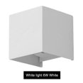 thumbnail image 1 of Lámpara de pared LED Cube Porch Light (Luz blanca 6W Cuerpo humano inducción Blanco) Sywqhk Para estrenar, 1 of 9