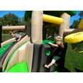 thumbnail image 5 of Island Hopper Fort All Sport Recreational Kids Bounce House with Fort Area, Climbing Wall, Basketball, Soccer Shot, Curved Slide & Twist & Tangle Game, 5 of 7