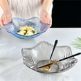 thumbnail image 3 of Large Crystal Plastic Fruit Tray - Creative Flower-Shaped Serving Bowl For Dried Fruit, Candy, And Snacks In Living Room Or Kitchen, 3 of 4
