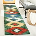 thumbnail image 3 of SAFAVIEH Aspen Mladen Southwestern Wool Area Rug, Green/Red, 4' x 6', 3 of 10