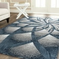 thumbnail image 5 of Newport Collection - Blue, Gray Geometric Modern Area Rug, 5 of 5