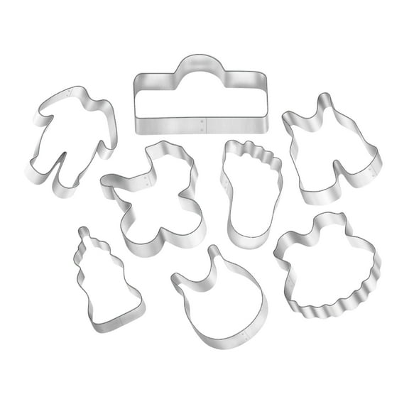 Mini Baby 8 Piece Cookie Cutter Set - The Cookie Cutter Shop - Tin Plate Steel
