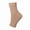 Beige, variant on 2 Pcs Unisex Toeless Compression Ankle Support Socks Elastic Stretch Arch Heel Fatigue Reduction Athletic Workout Standing Relief Breathable Lightweight Foot Protective Socks