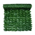 thumbnail image 1 of rollo de seto artificial con hojas verdes para decoración de pared, ideal para jardín y boda., 1 of 7