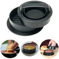 thumbnail image 4 of Meat Press, Kitchen Barbecue Tool Easy To Install Hamburger Maker, For Home Kitchen Barbecue Party Patties Sliders Beef Burger, 4 of 8