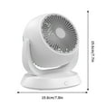 thumbnail image 2 of Fwttom Cooling Fan - Quiet Small Water Cooling Desk Fan, Multi-Function Portable USB Fans That Blow Cold Air, Fan for Bedroom Home Office, 2 of 5