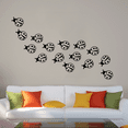 thumbnail image 2 of Ladybug Group Friends Ladybugs Lady Bug Bugs Cute Animal Insect Vinyl Design Wall Sticker Art Decal Boy Girl Kid Room Bedroom Nursery Kinder Playroom Home Decor Stickers Decoration Size (24x40 inch), 2 of 3