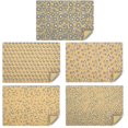 thumbnail image 4 of Rollo de papel de regalo navideño Kraft YONGSHENG 5 patrones 39 x 17 pulgadas, 4 of 5