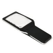 Gaiseeis Large Wide Handheld Magnifying Glass With 4 Bright LED Lights n