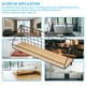 thumbnail image 3 of Ounissouiy Estante de pared sin agujeros Estante de almacenamiento retro Estantes flotantes montados en la pared Estante de metal rústico Almacenamiento y organización del hogar Numero 3 Ounissouiy HA025229-03, 3 of 6