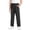 Black#mens pants#12, variant on Kids Summer Pants Loose Fit Straight Leg Bottoms Elastic Waist Slack Pants with Pockets Casual Back to School Trousers Khaki 8 Years