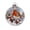 Clear I, variant on Bird Christmas Ornaments 2026, Chickadee in Round Ball - Peaceful Holiday Ornament, 3D Plastic Hanging Decorations for Xmas Tree, Cozy Cabin Christmas Decor and Family Keepsake