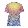thumbnail image 1 of T-Shirts Graphiques Mode Été pour Hommes Nouvelle Tendance Personnalité Imprimé Amusant Col Rond Manches Courtes, 1 of 5
