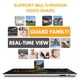 thumbnail image 5 of Cámaras de seguridad de 360 ° inalámbricas para exteriores con energía solar, cámaras WiFi inalámbricas de 2,4G para seguridad en el hogar, audio de 2 vías, IP65, SD/almacenamiento en la nube Zhivalor BST3020043, 5 of 8