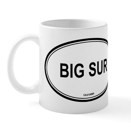 

CafePress - Big Sur Oval Mug - 11 oz Ceramic Mug - Novelty Coffee Tea Cup