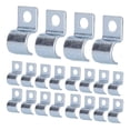 thumbnail image 2 of Oubit Single Hole Pipe Clamp,20PCS Single Hole Pipe Saddle Clamp Buckle Hose Clamps Versatile Functionality, 2 of 9