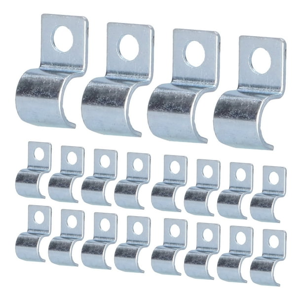 Wall hose clamp outlet
