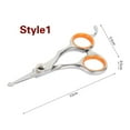 thumbnail image 5 of ODOMY Professional Pet Safe Shears Durable Stainless Steel Meticulous Cat Dog Hair Scissors, 5 of 11