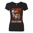 thumbnail image 2 of Wild Bobby CIN Fantasy Sports Women Slim Fit Junior Tee, Black, Medium, 2 of 5